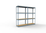 Heavy Duty 60" x 18" x  36" Wide Span Shelving with Particle Board Shelves