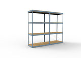 Heavy Duty 84" x 24" x  36" Wide Span Shelving with Particle Board Shelves