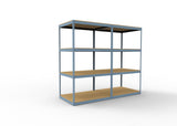 Heavy Duty 60" x 36" x  36" Wide Span Shelving with Particle Board Shelves