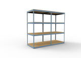 Heavy Duty 108" x 36" x  36" Wide Span Shelving with Particle Board Shelves