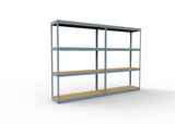 Heavy Duty 84" x 18" x  48" Wide Span Shelving with Particle Board Shelves