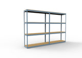 Heavy Duty 60" x 18" x  48" Wide Span Shelving with Particle Board Shelves