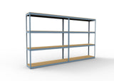 Heavy Duty 60" x 18" x  72" Wide Span Shelving with Particle Board Shelves