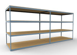 Heavy Duty 60" x 48" x  96" Wide Span Shelving with Particle Board Shelves