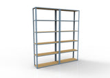 Heavy Duty 60" x 12" x  36" Wide Span Shelving with Particle Board Shelves