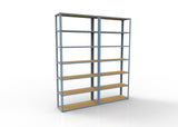 Heavy Duty 60" x 12" x  36" Wide Span Shelving with Particle Board Shelves