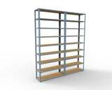 Heavy Duty 96" x 12" x  36" Wide Span Shelving with Particle Board Shelves
