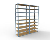 Heavy Duty 96" x 18" x  36" Wide Span Shelving with Particle Board Shelves