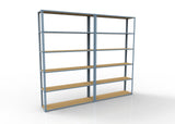 Heavy Duty 60" x 12" x  48" Wide Span Shelving with Particle Board Shelves