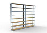 Heavy Duty 60" x 12" x  48" Wide Span Shelving with Particle Board Shelves