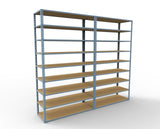 Heavy Duty 96" x 18" x  48" Wide Span Shelving with Particle Board Shelves