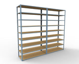 Heavy Duty 60" x 18" x  48" Wide Span Shelving with Particle Board Shelves