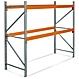 96 Inch Height - 2 Shelf Pallet Rack Starter Unit