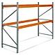 96 Inch Height - 2 Shelf Pallet Rack Starter Unit