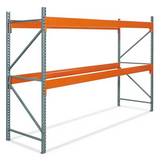 96 Inch Height - 2 Shelf Pallet Rack Starter Unit