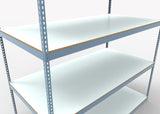 Heavy Duty 108" x 24" x  48" Wide Span Shelving with Laminate Shelves