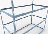 Heavy Duty 108" x 18" x  96" Wide Span Shelving